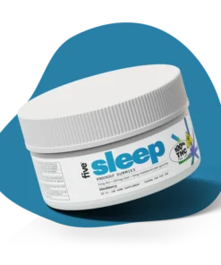 knockout sleep 5mg thc gummies
